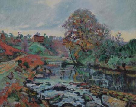 Armand guillaumin Paysage de la Creuse, vue du Pont Charraud